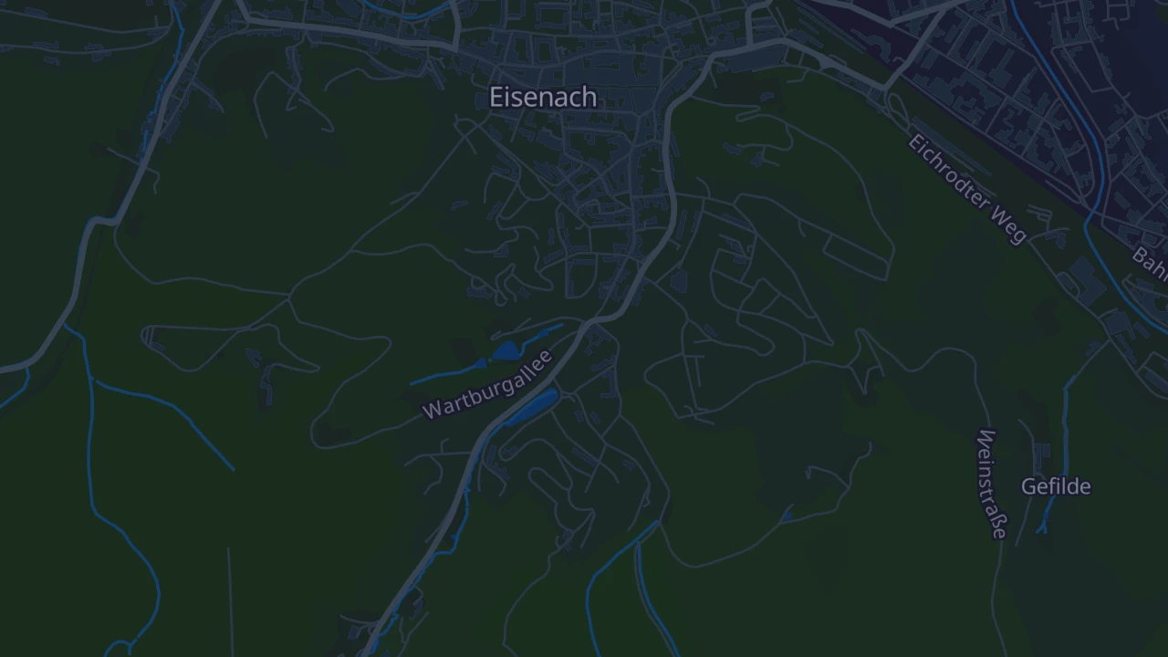 Karte von Eisenach