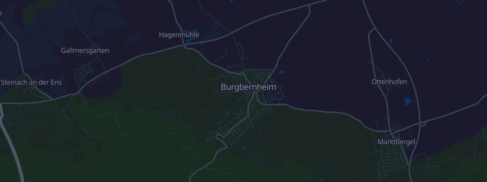 Karte von Burgbernheim