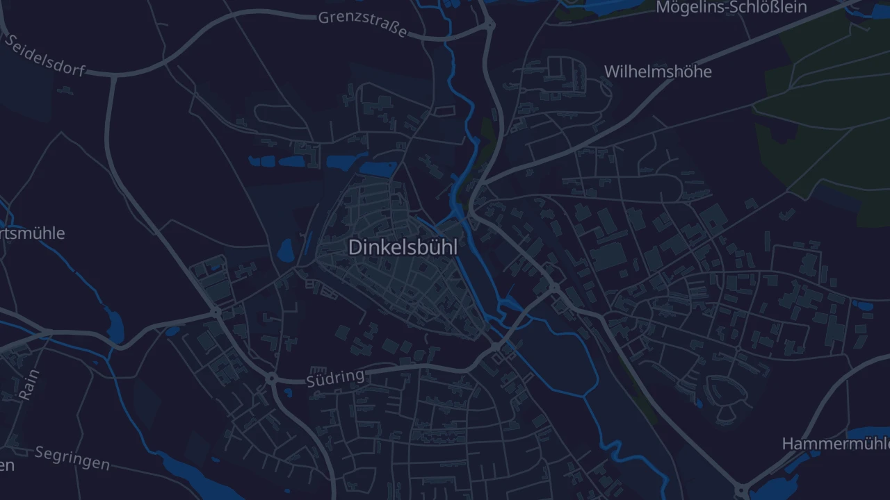 Karte von Dinkelsbühl