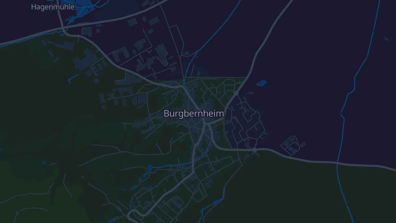 Karte von Burgbernheim