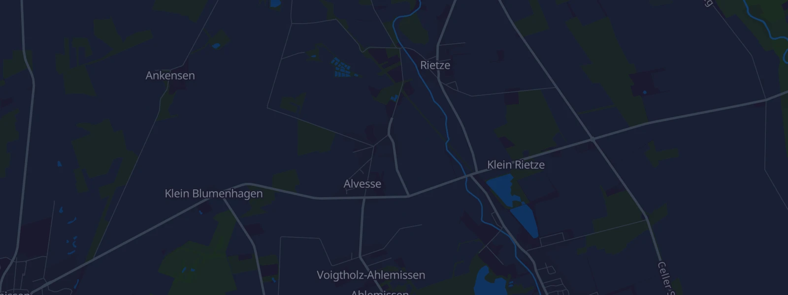 Karte von Alvesse