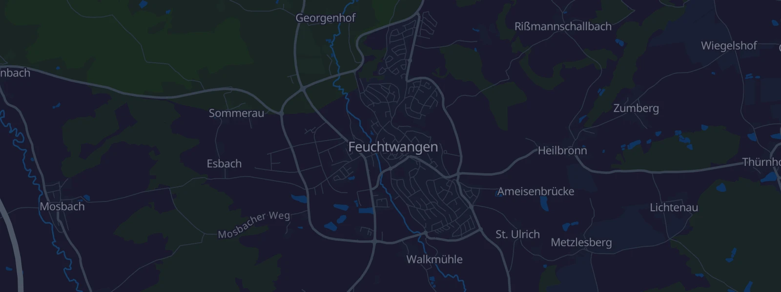 Karte von Feuchtwangen
