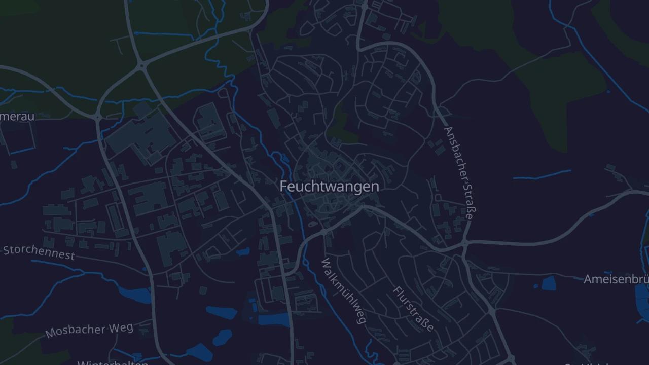 Karte von Feuchtwangen