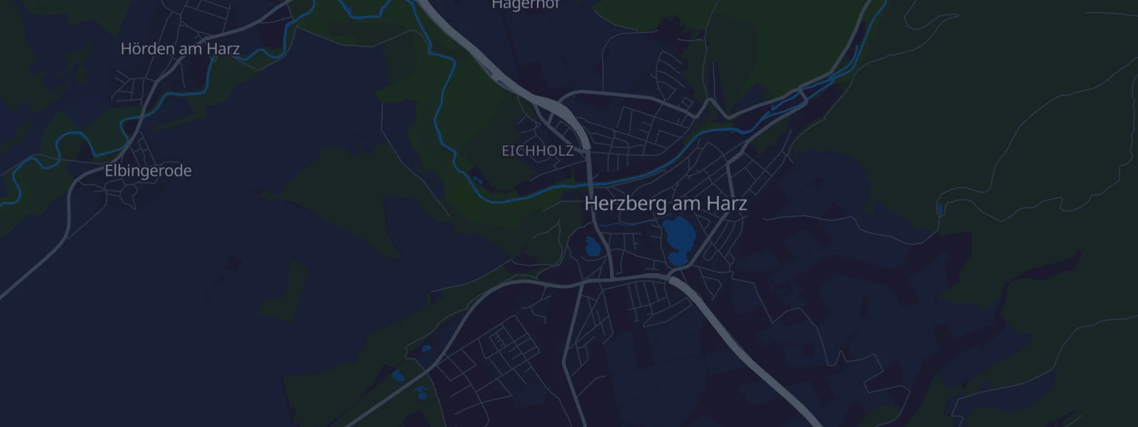 Karte von Herzberg am Harz