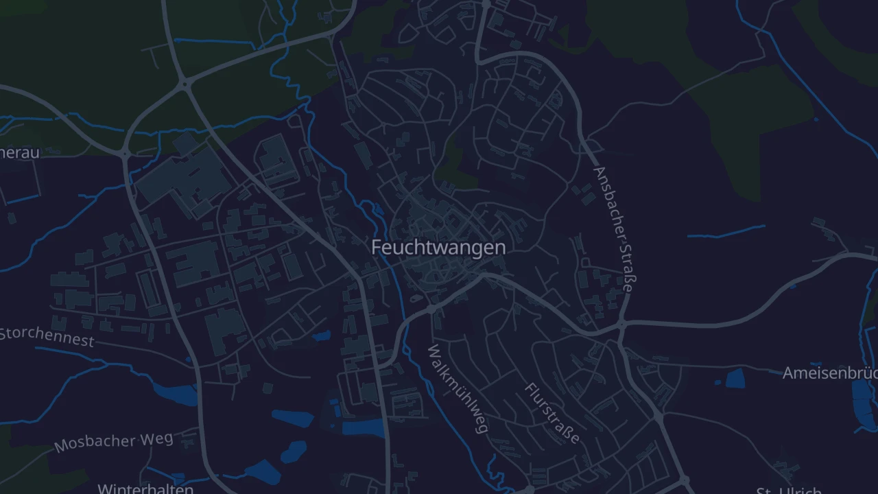 Karte von Feuchtwangen