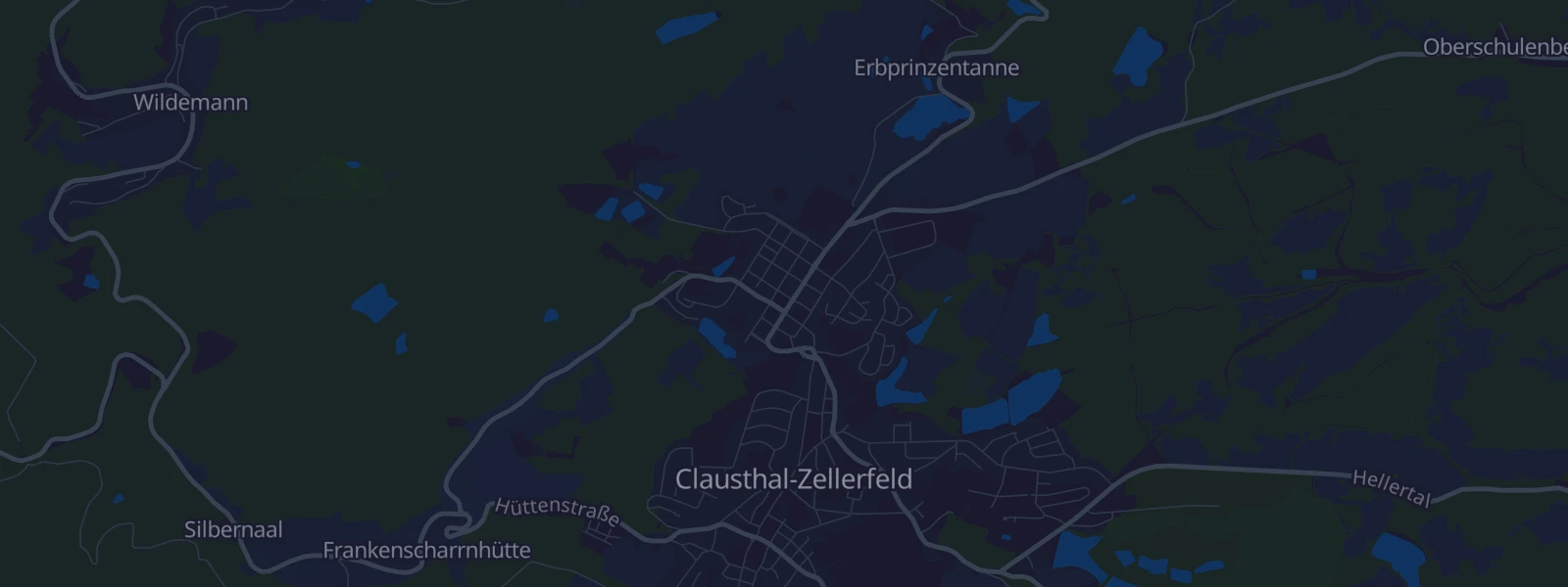 Karte von Clausthal-Zellerfeld
