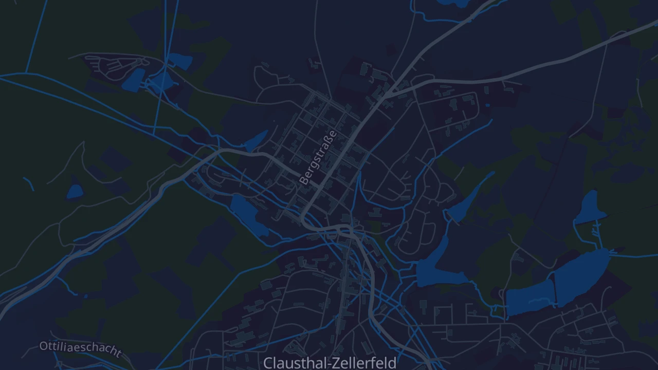 Karte von Clausthal-Zellerfeld