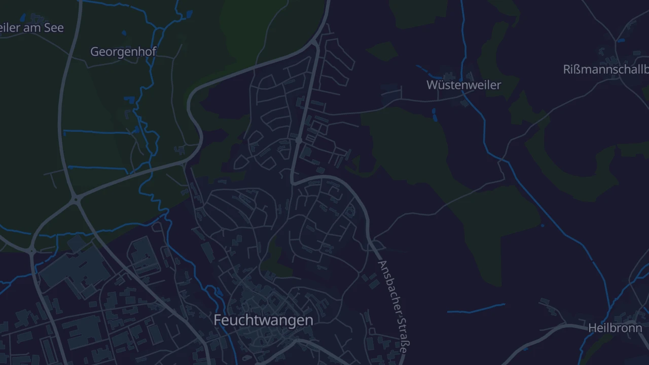 Karte von Feuchtwangen