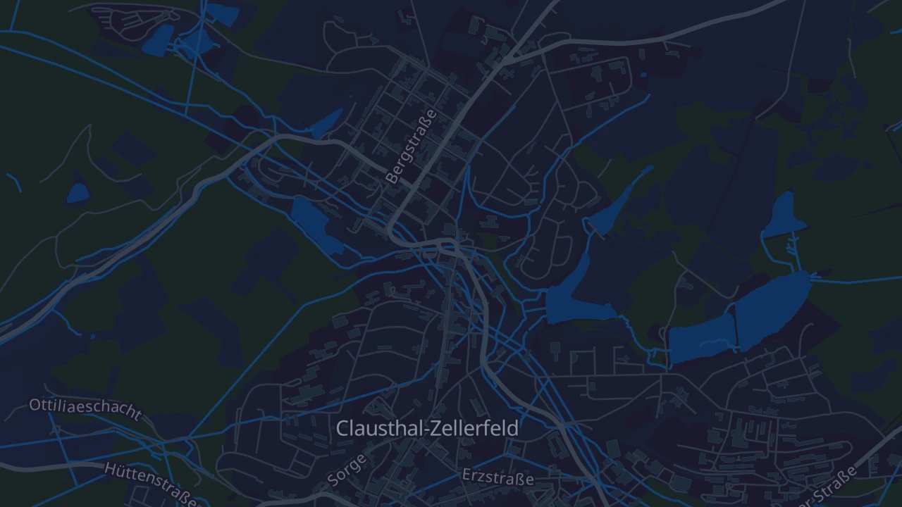 Karte von Clausthal-Zellerfeld