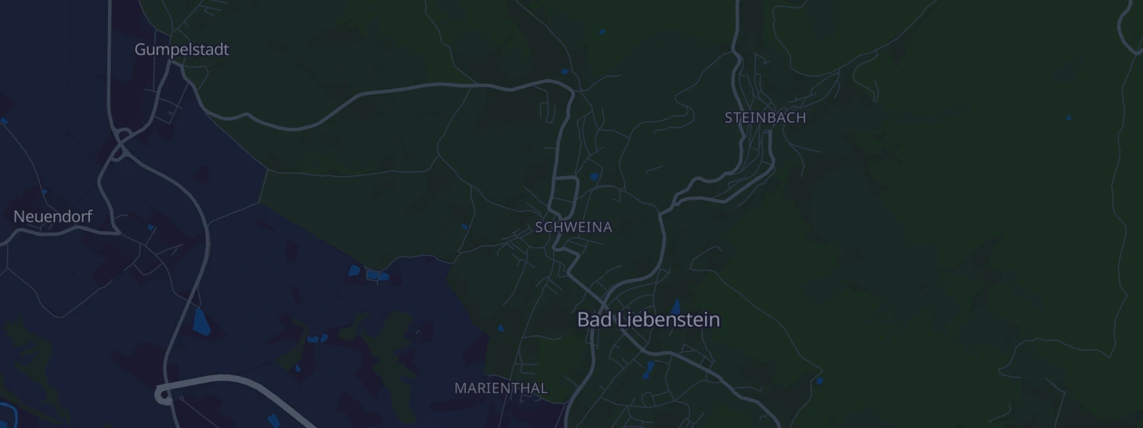 Karte von Bad Liebenstein