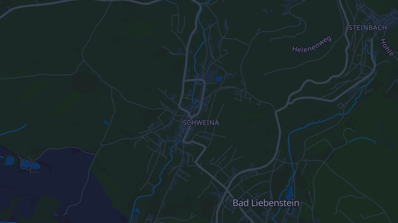Karte von Bad Liebenstein