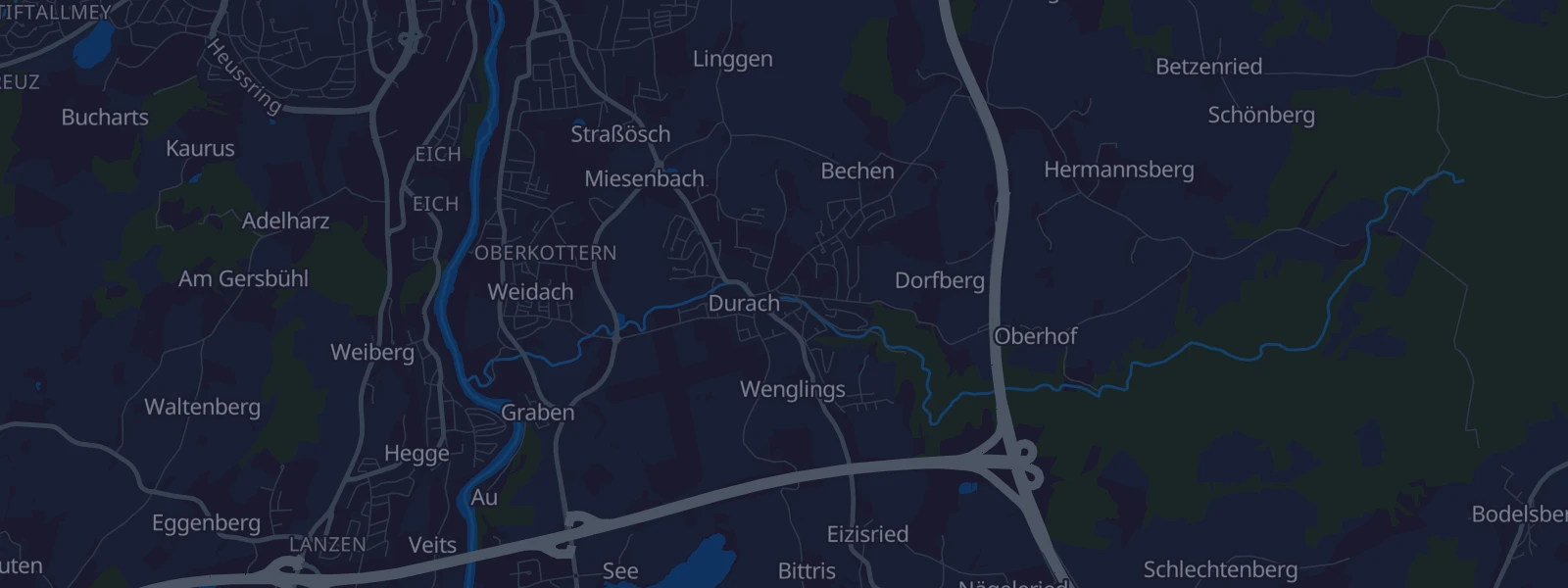 Karte von Durach