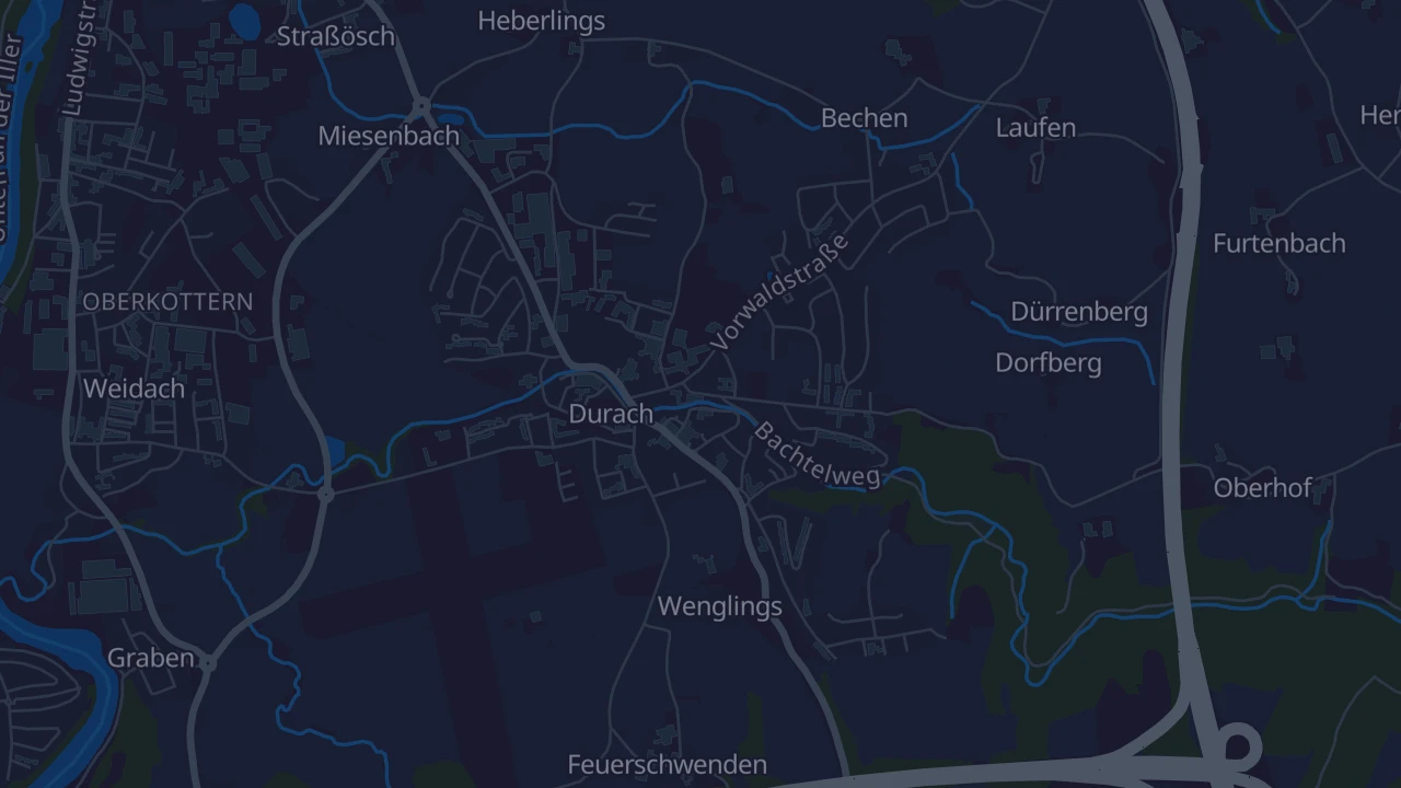 Karte von Durach