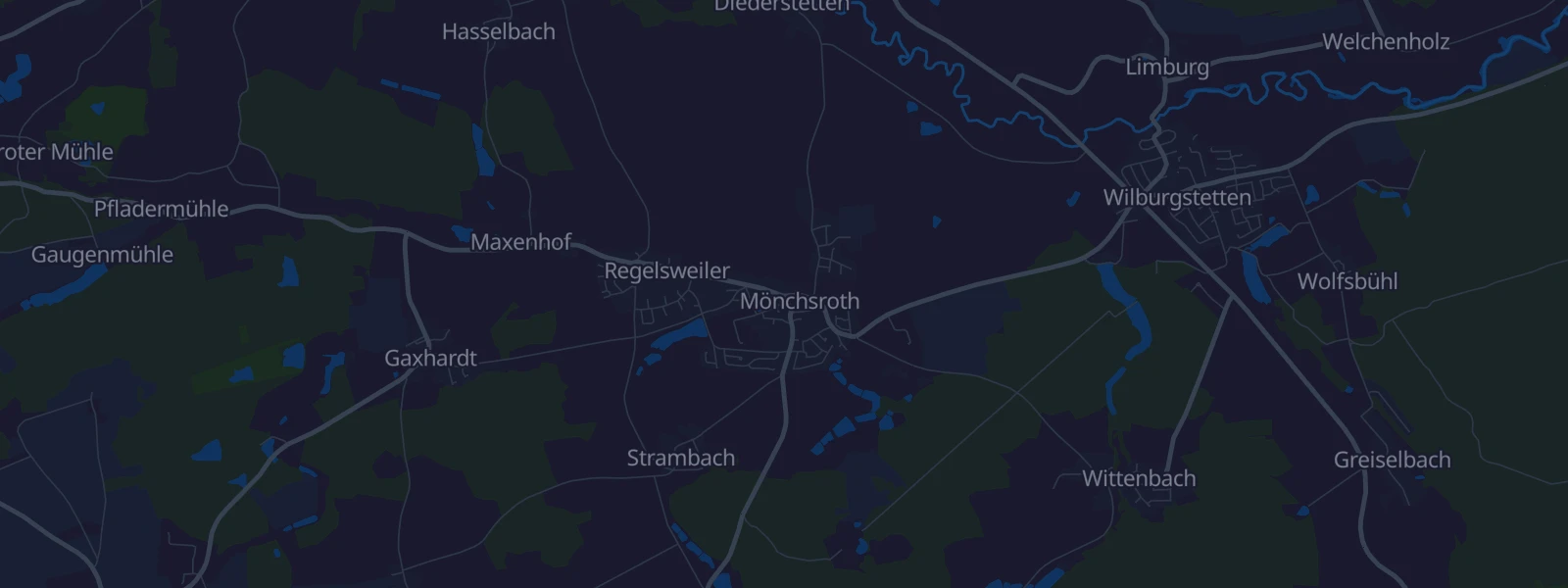 Karte von Mönchsroth
