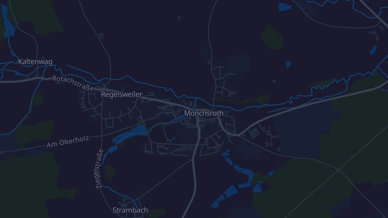 Karte von Mönchsroth