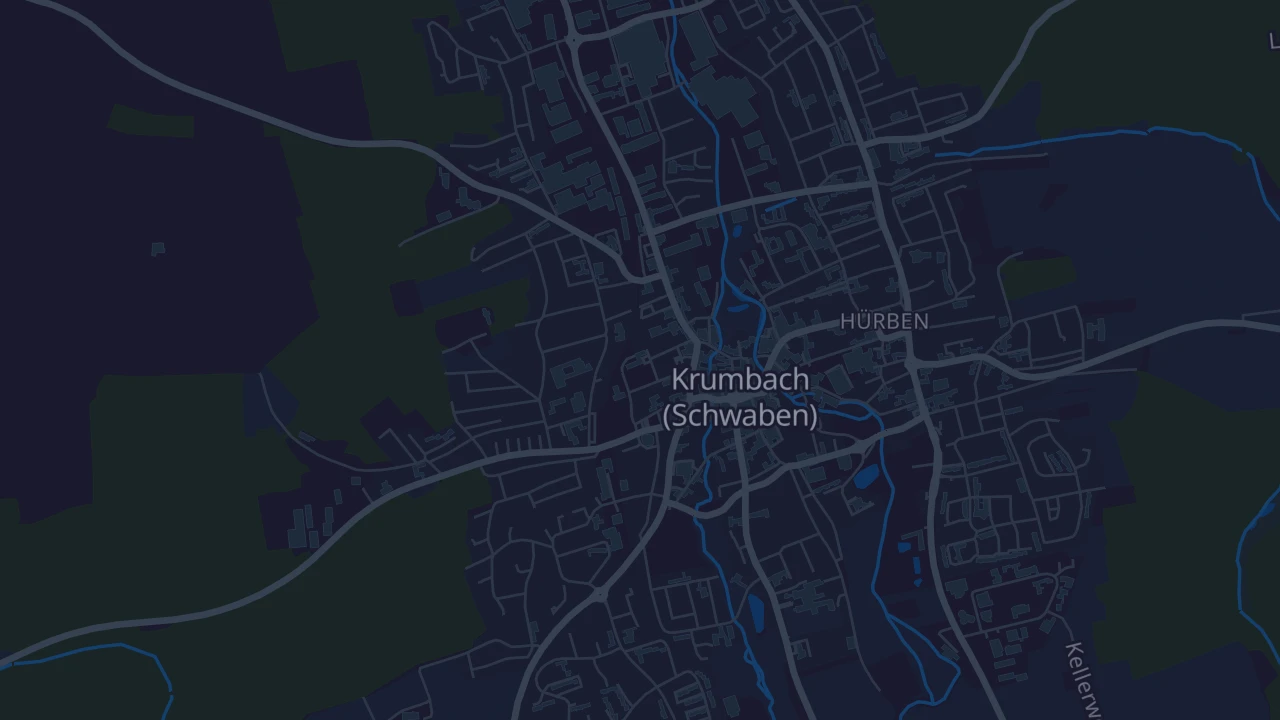 Karte von Krumbach (Schwaben)