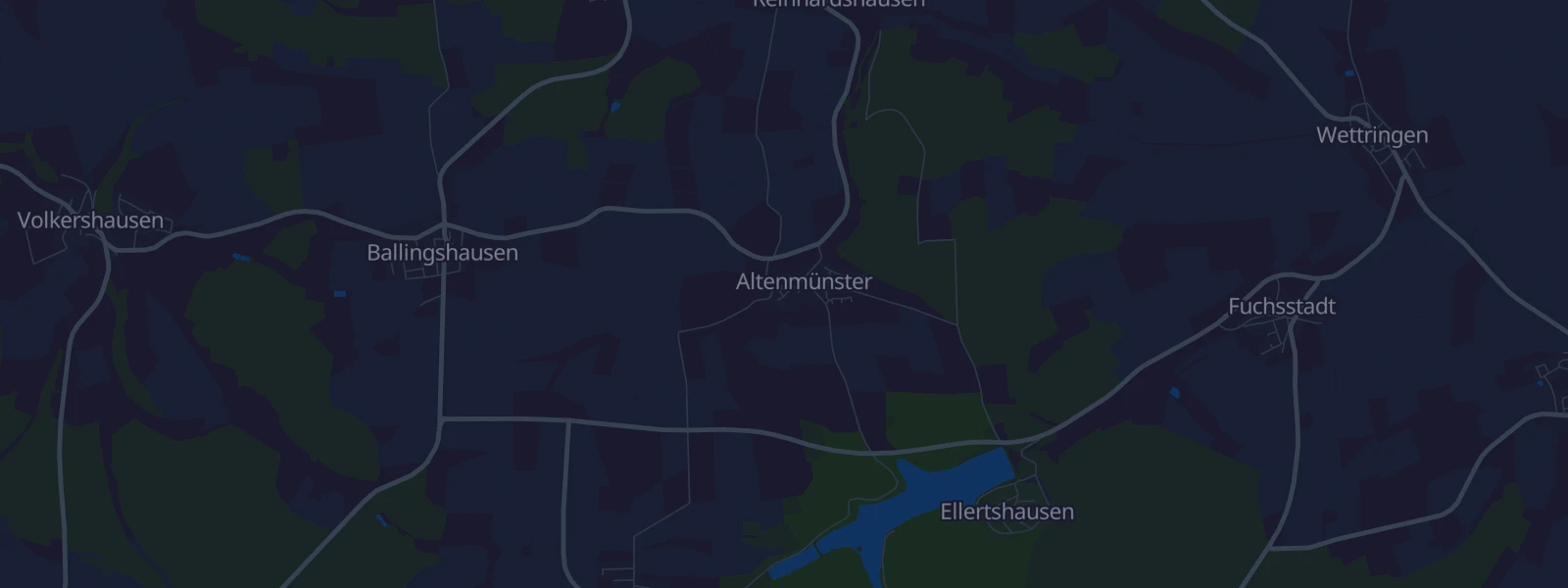 Karte von Stadtlauringen