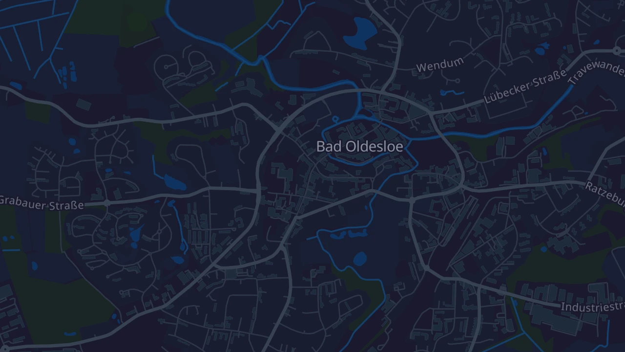 Karte von Bad Oldesloe