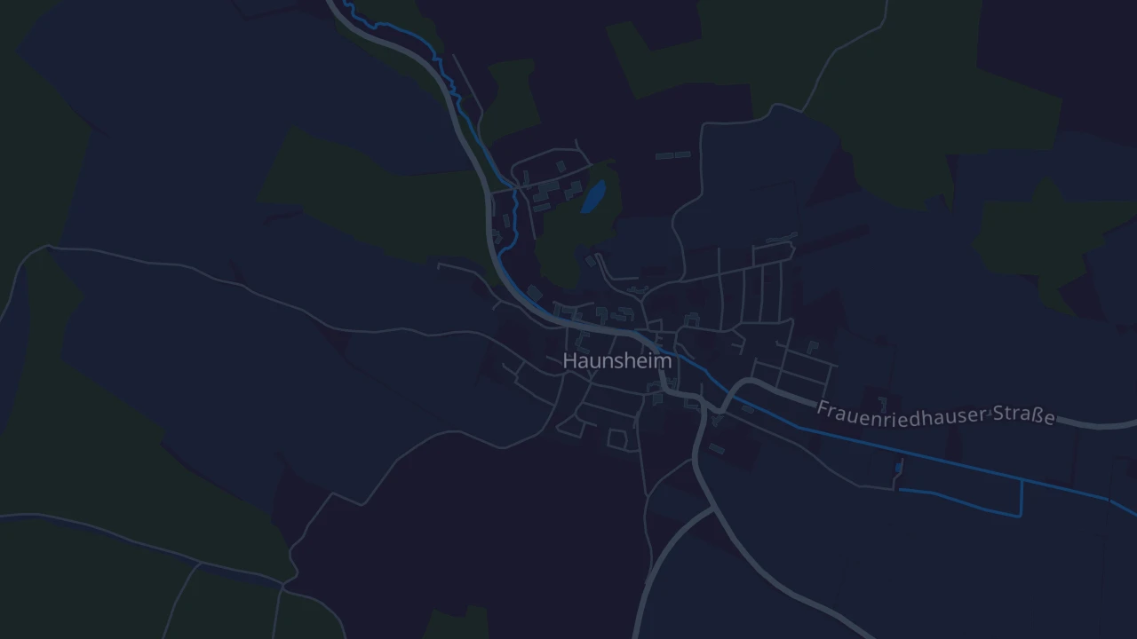 Karte von Haunsheim