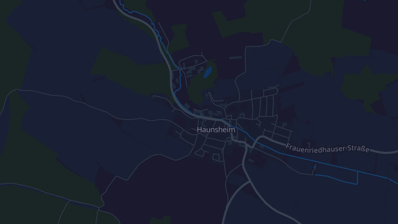 Karte von Haunsheim