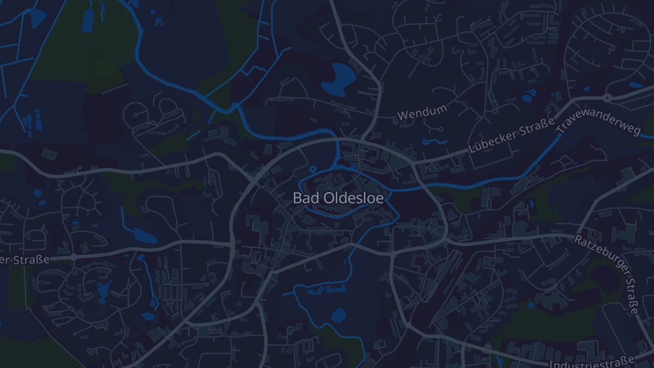 Karte von Bad Oldesloe