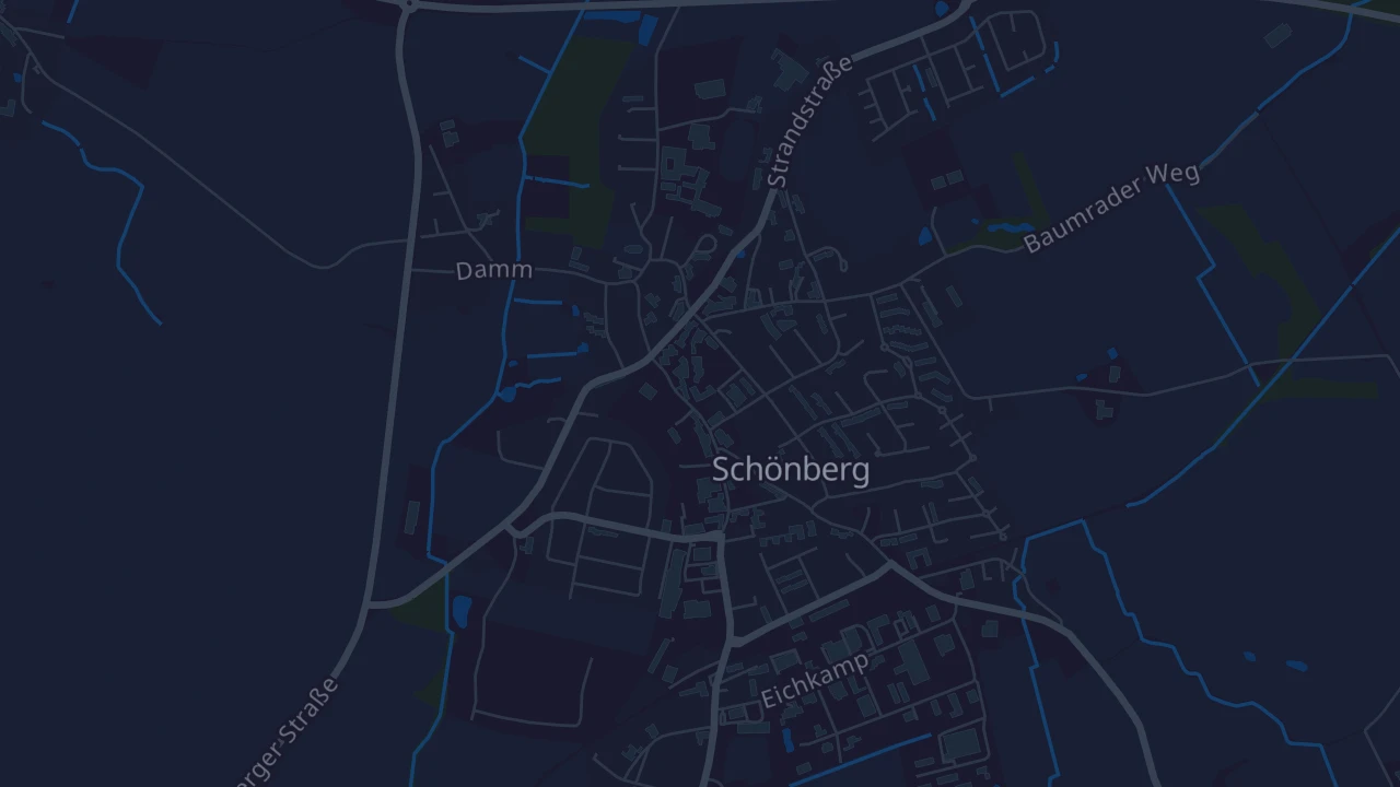 Karte von Schönberg (Holstein)