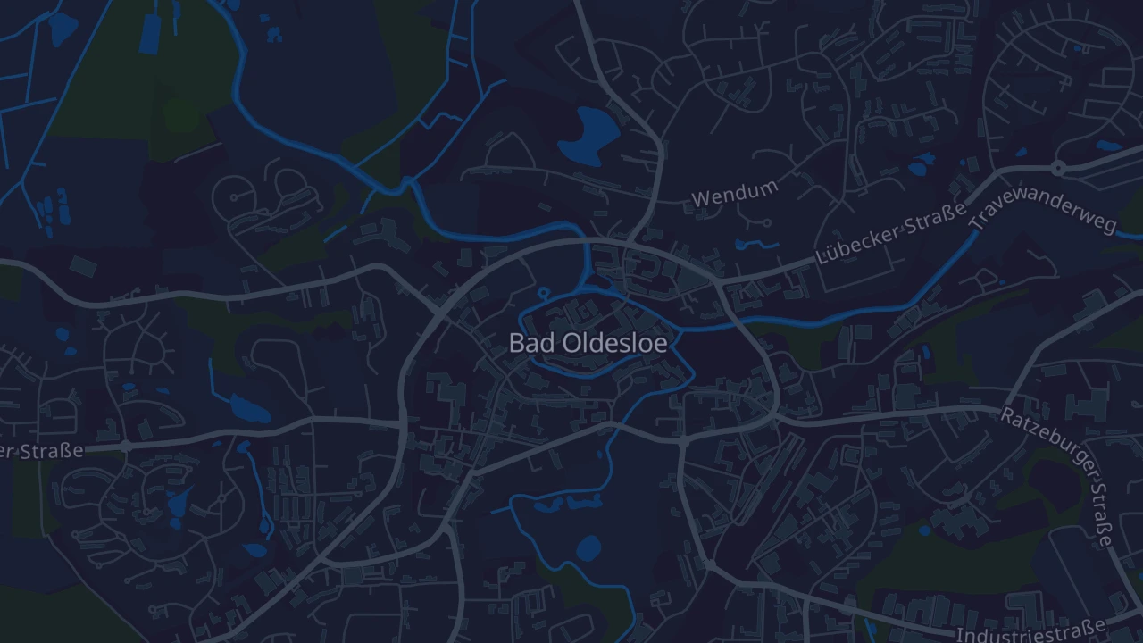 Karte von Bad Oldesloe