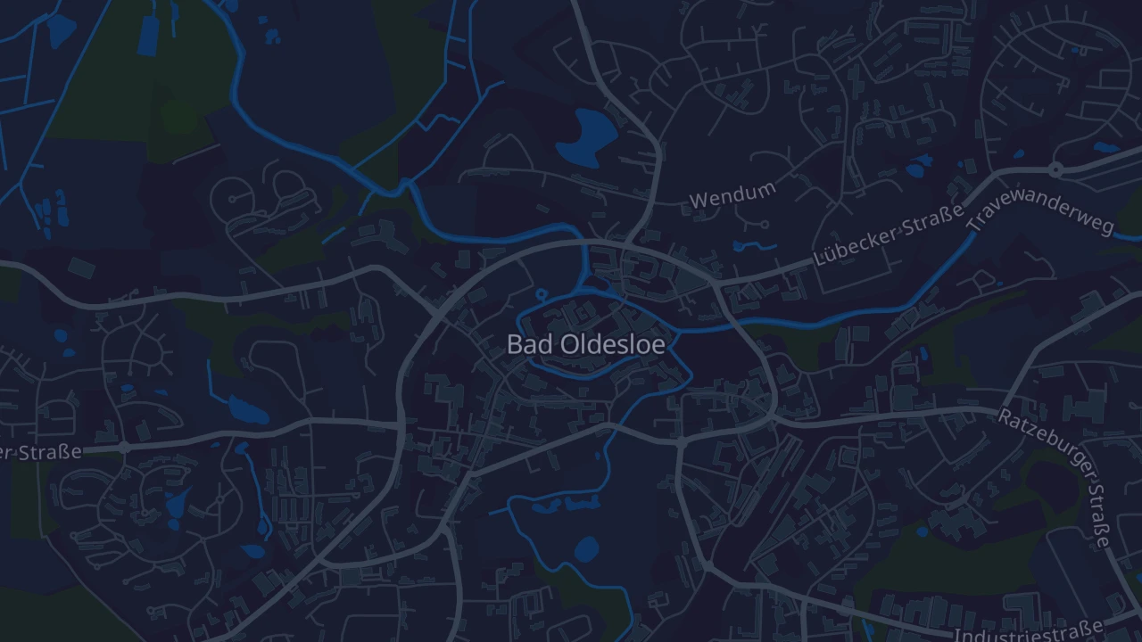 Karte von Bad Oldesloe