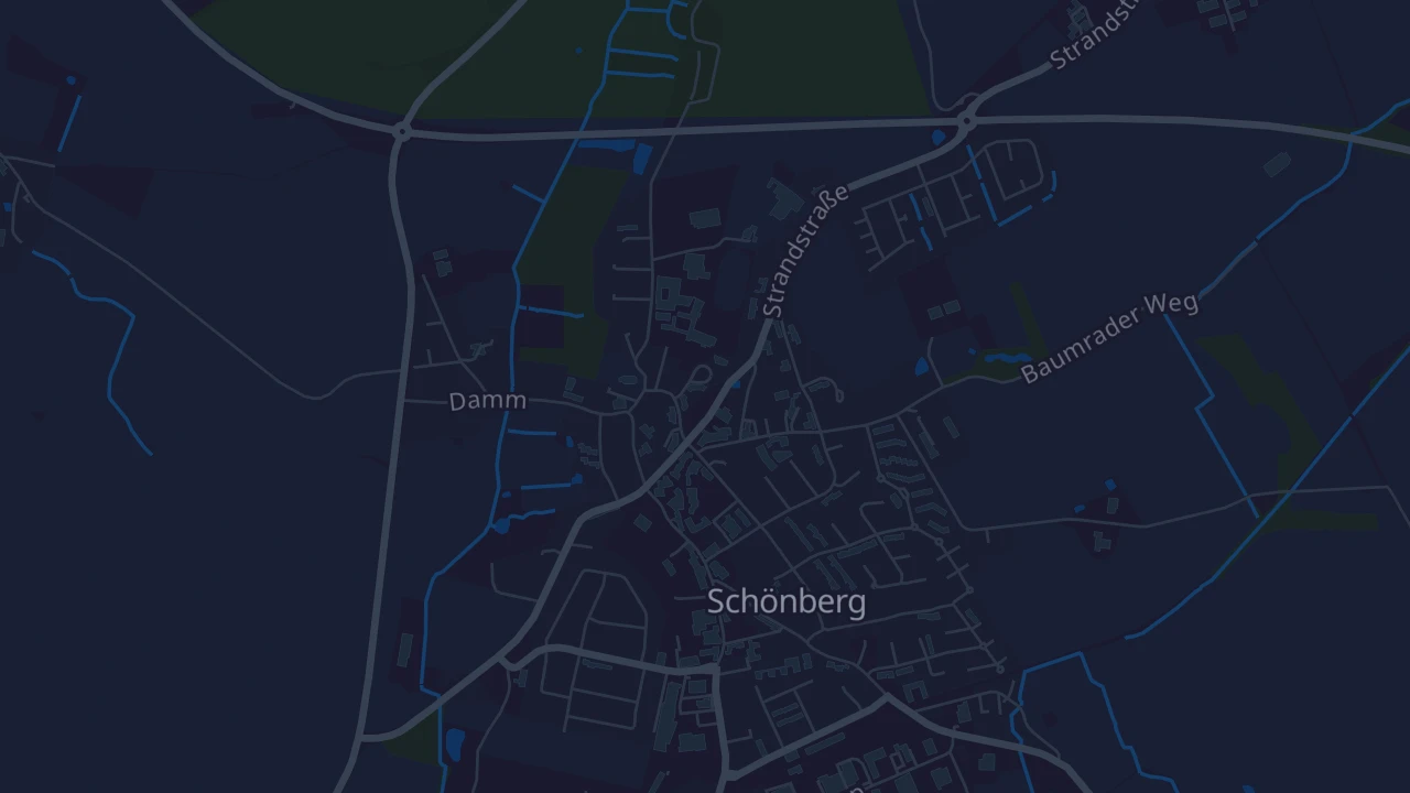 Karte von Schönberg (Holstein)