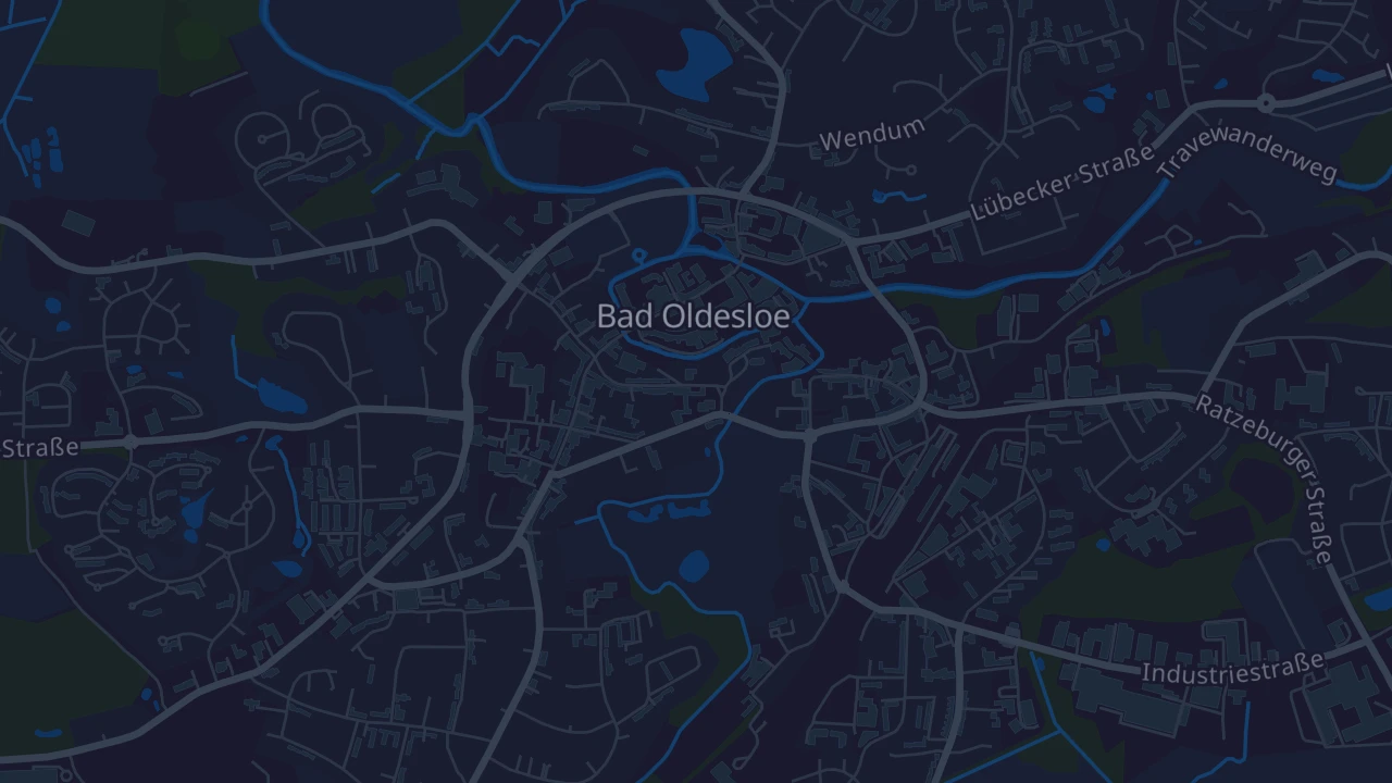 Karte von Bad Oldesloe