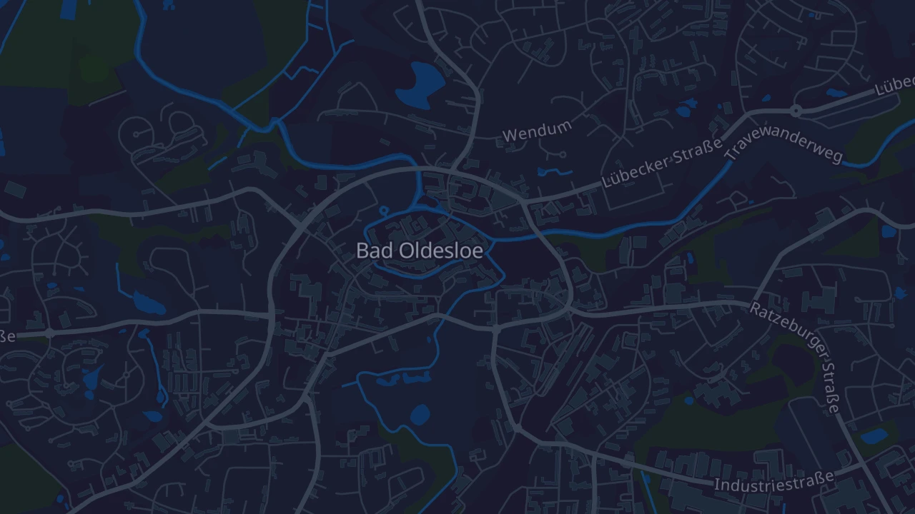 Karte von Bad Oldesloe