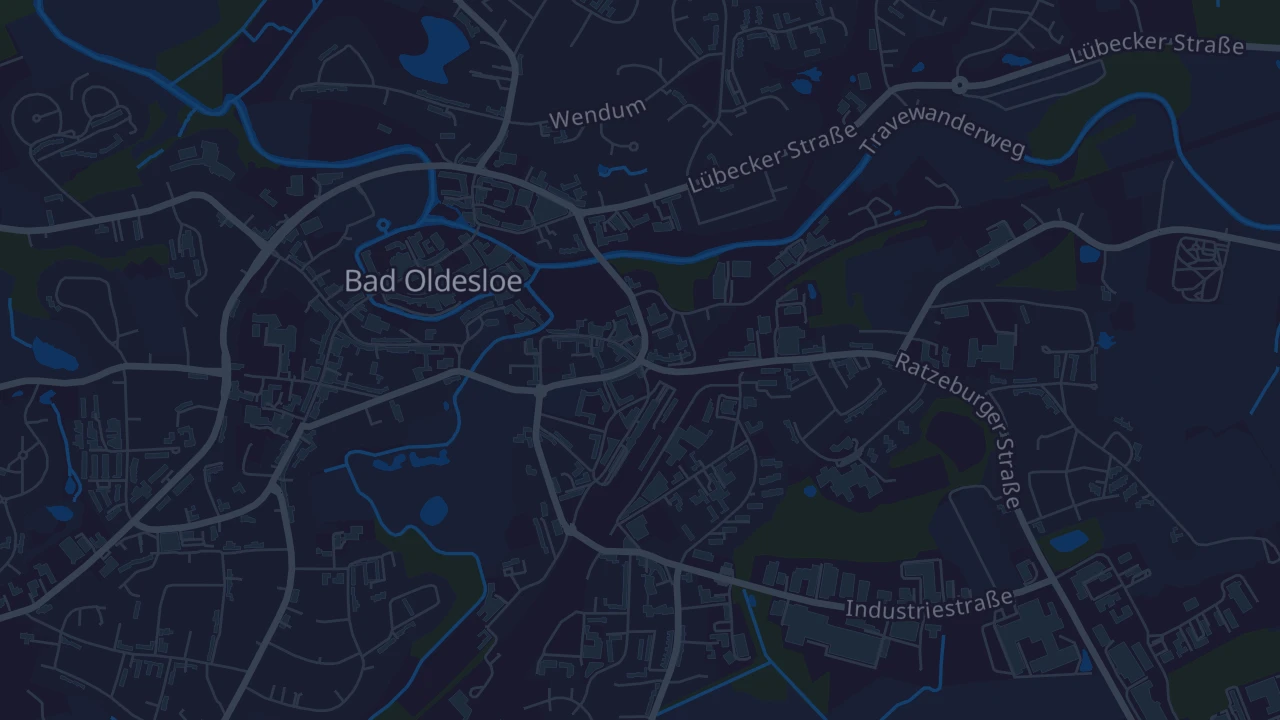 Karte von Bad Oldesloe