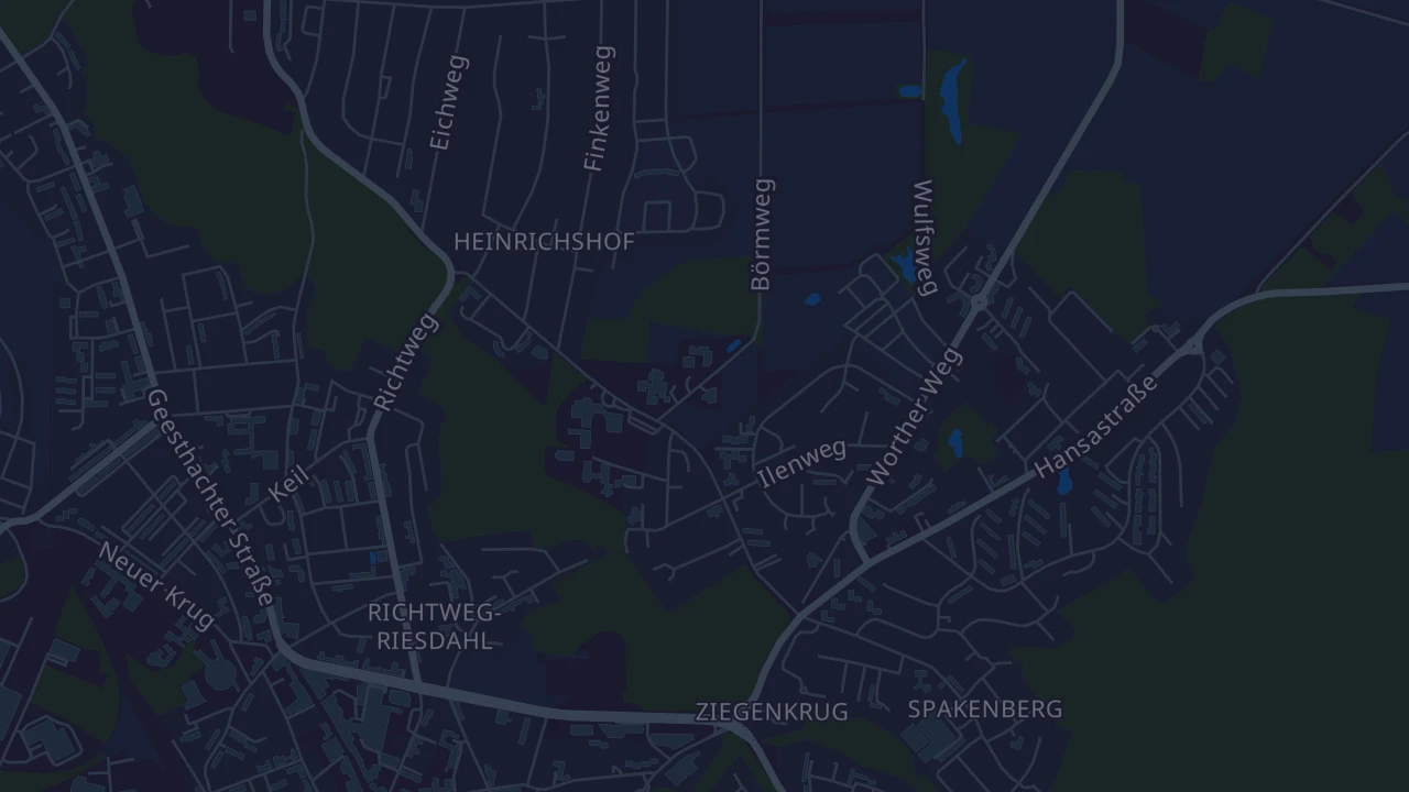 Karte von Geesthacht