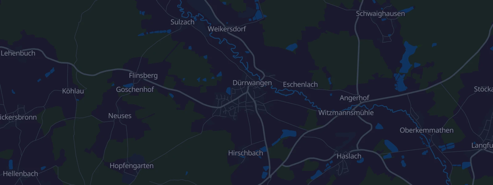 Karte von Dürrwangen