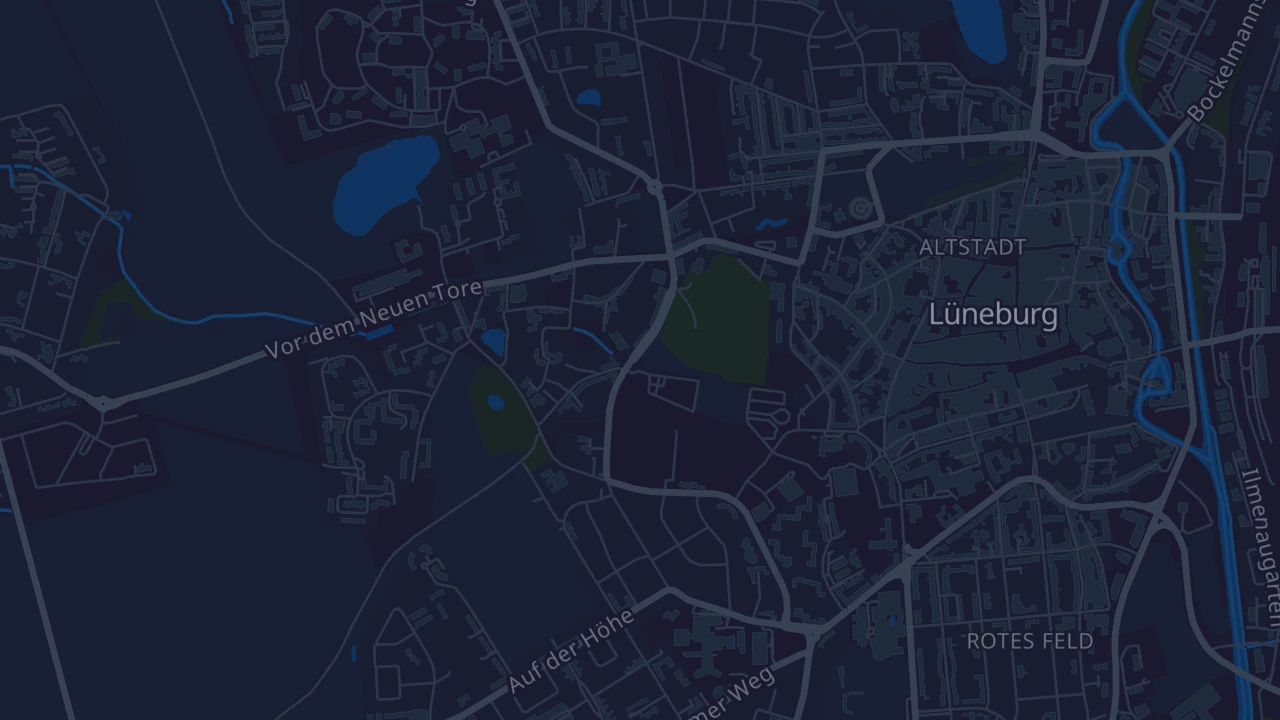 Karte von Lüneburg