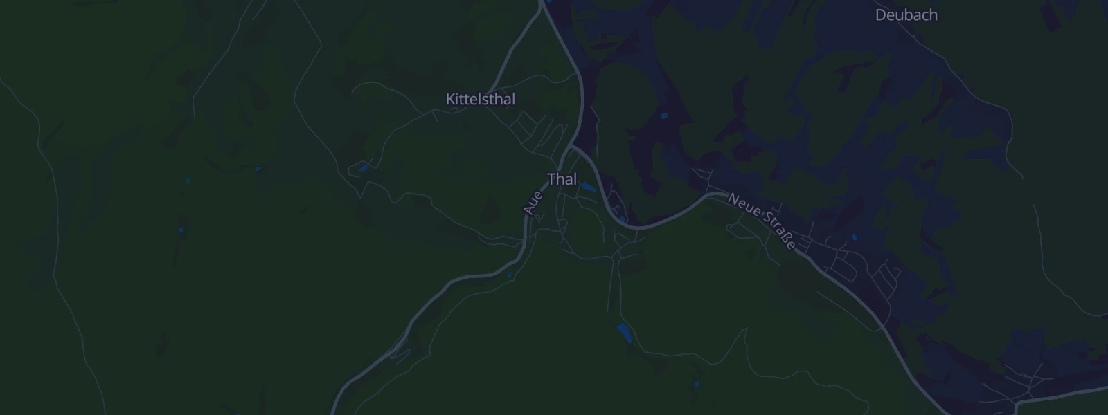 Karte von Ruhla