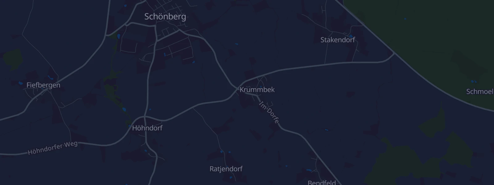 Karte von Krummbek