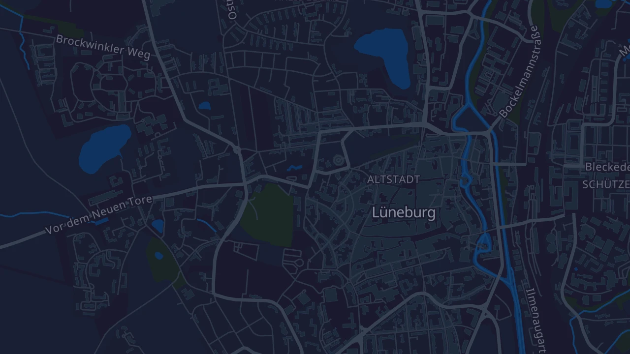 Karte von Lüneburg