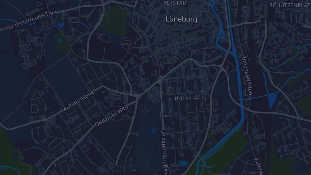 Karte von Lüneburg