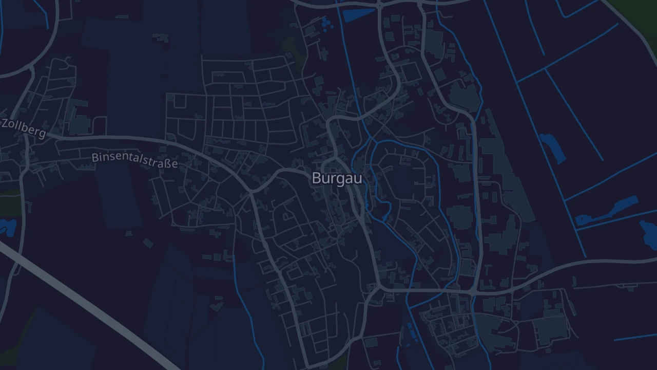 Karte von Burgau