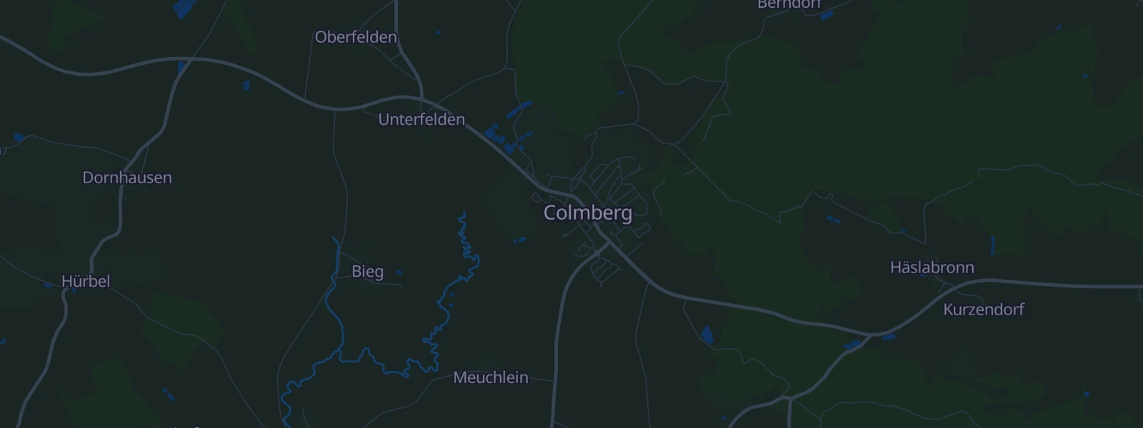 Karte von Colmberg