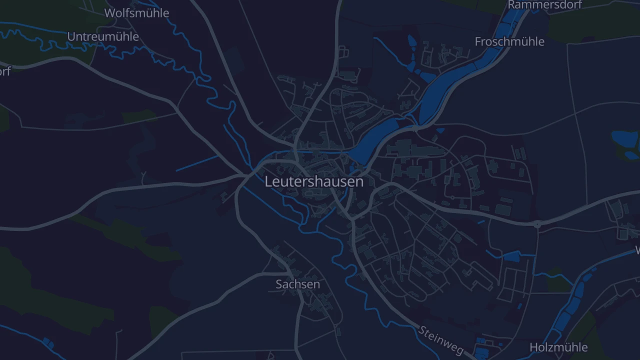 Karte von Leutershausen