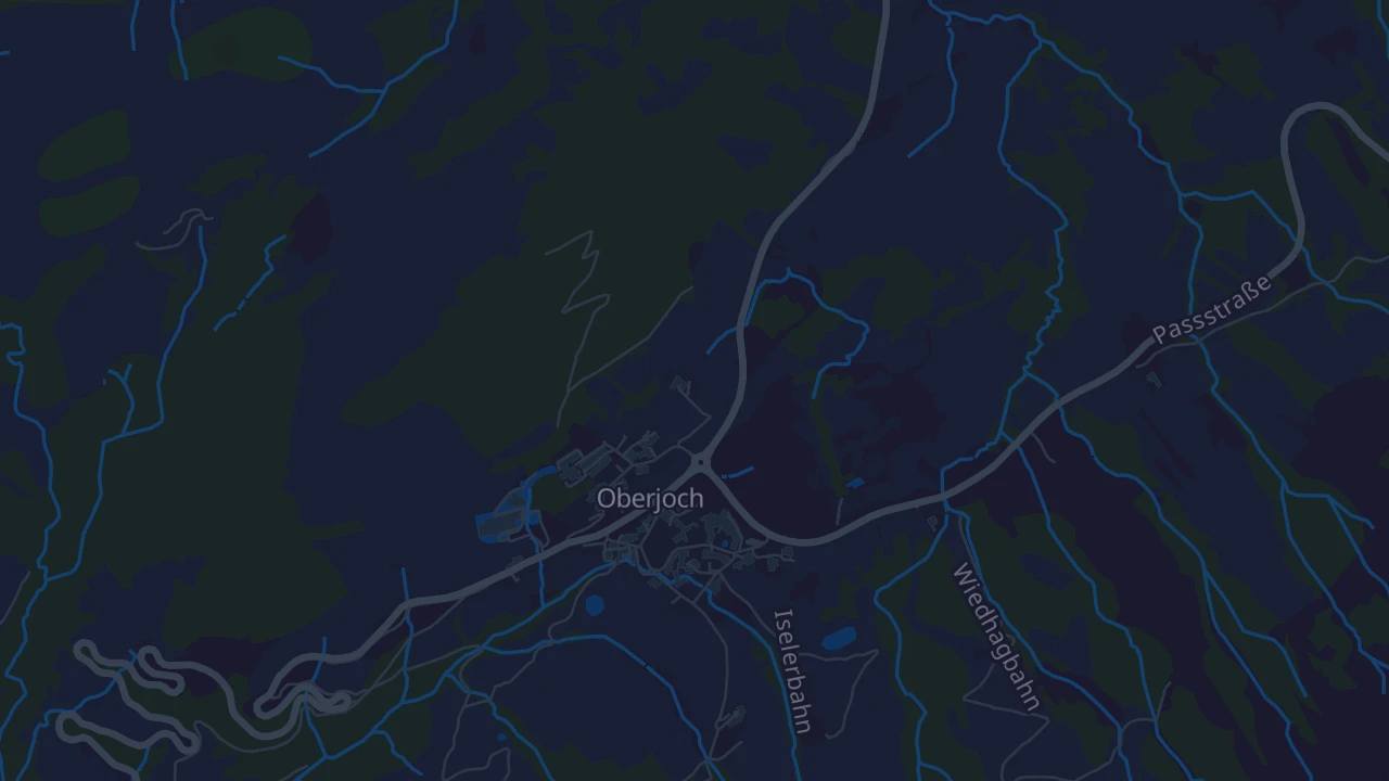 Karte von Bad Hindelang / Oberjoch