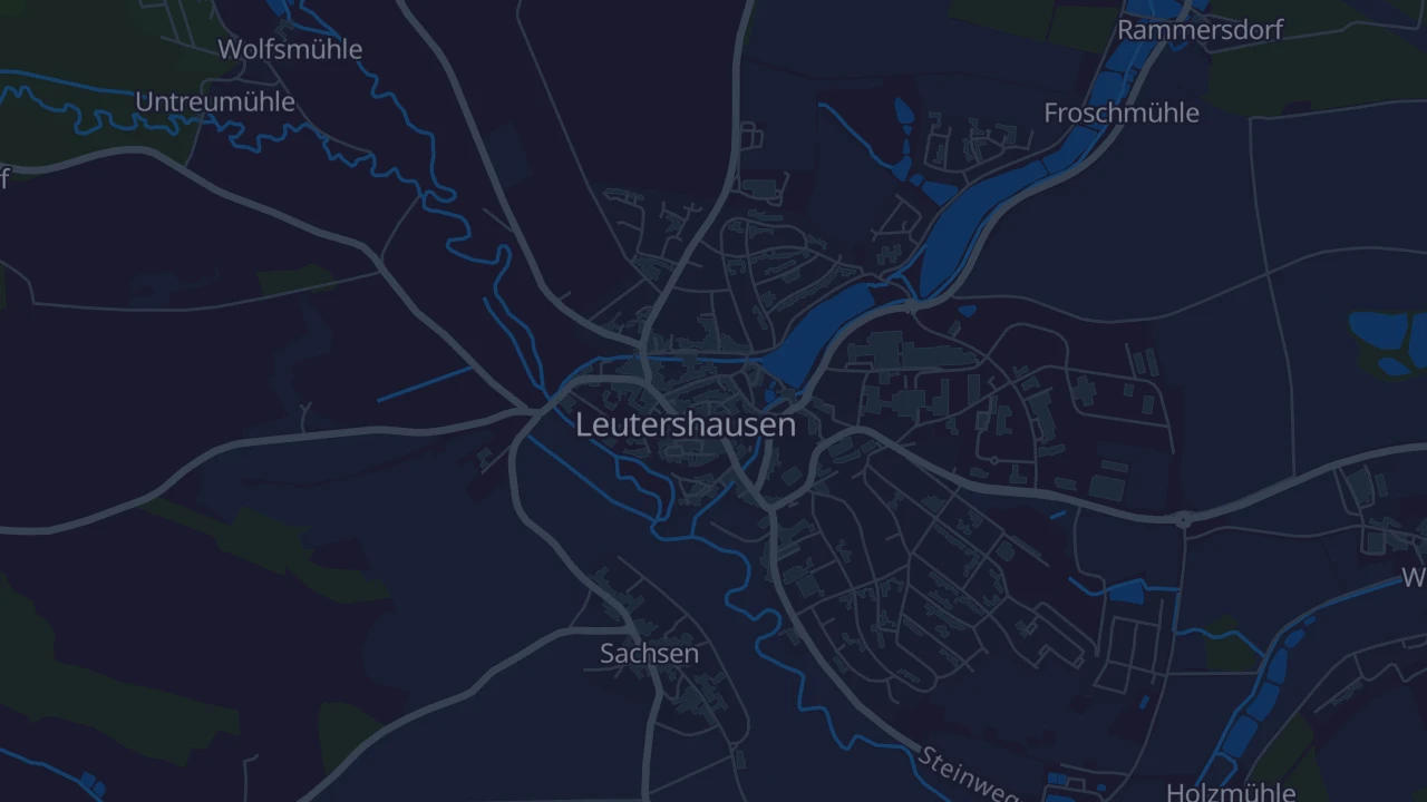 Karte von Leutershausen
