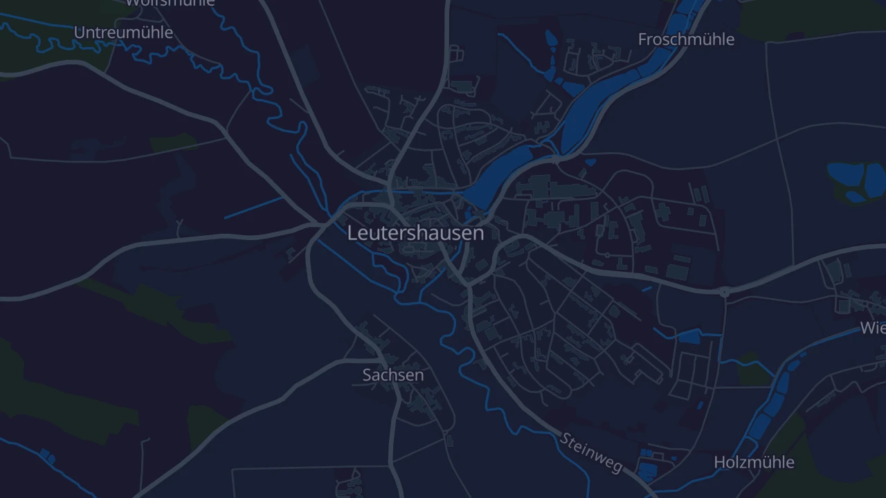 Karte von Leutershausen