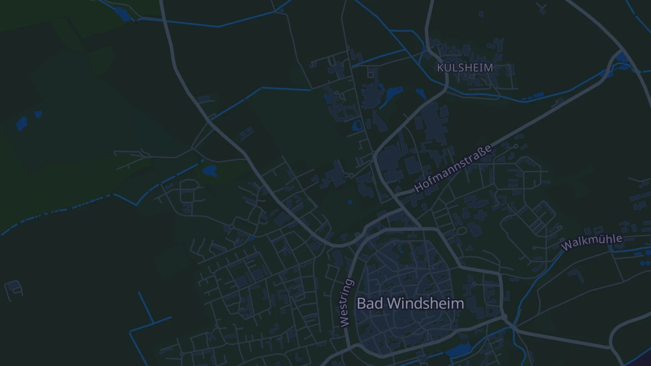 Karte von Bad Windsheim