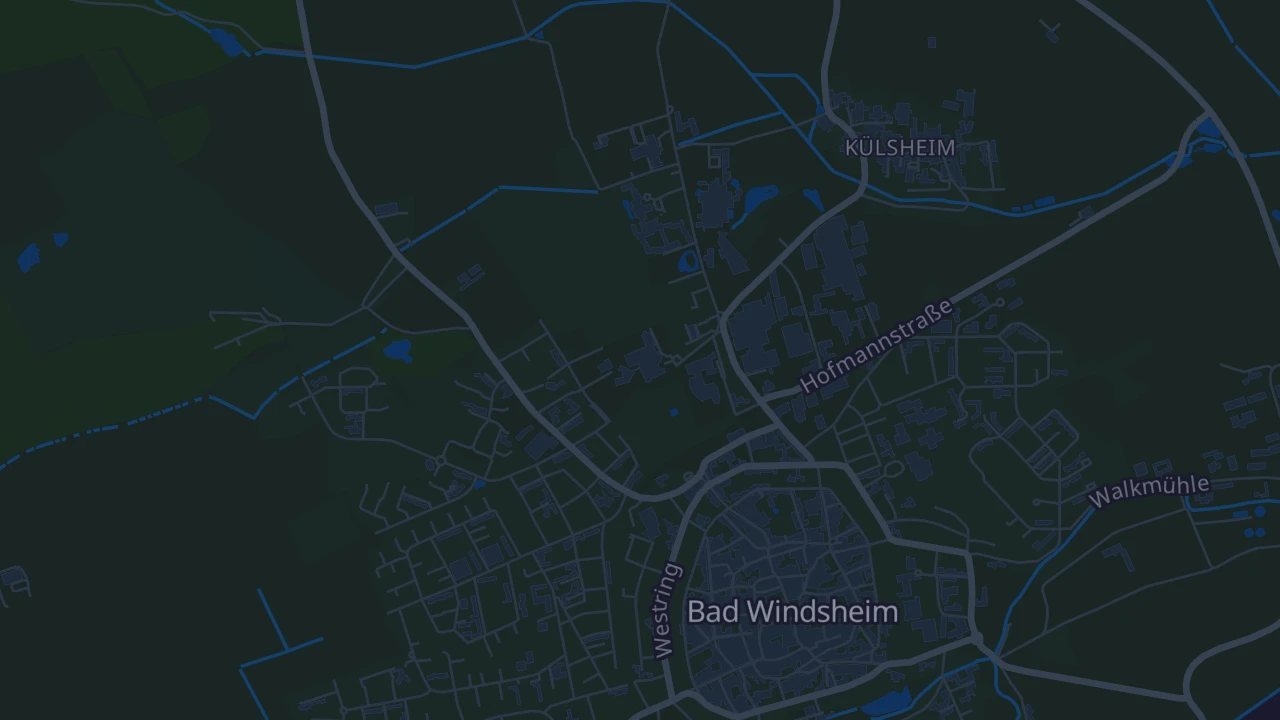 Karte von Bad Windsheim