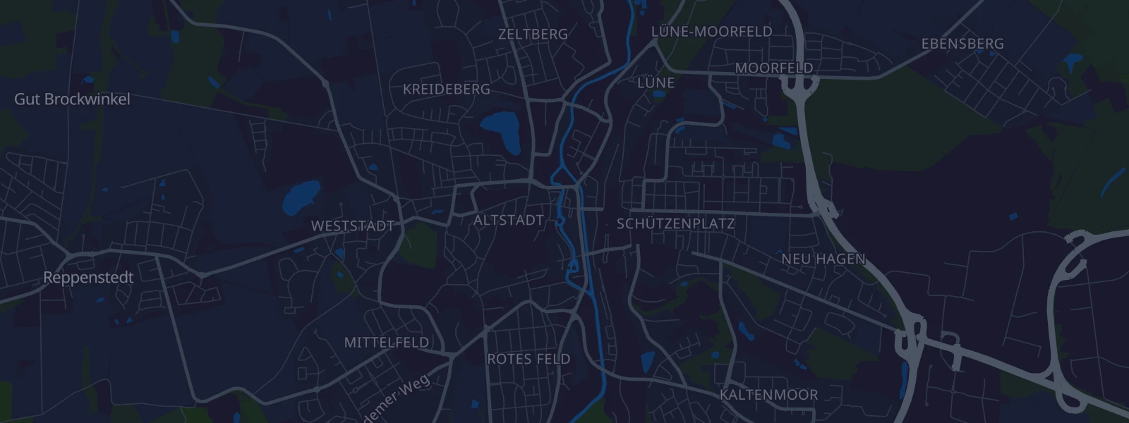 Karte von Lüneburg