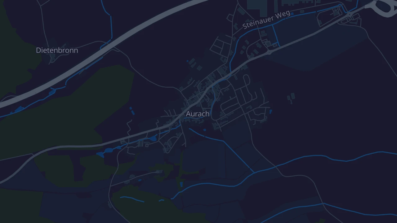Karte von Aurach