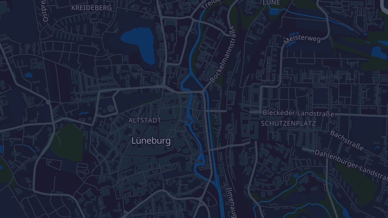 Karte von Lüneburg